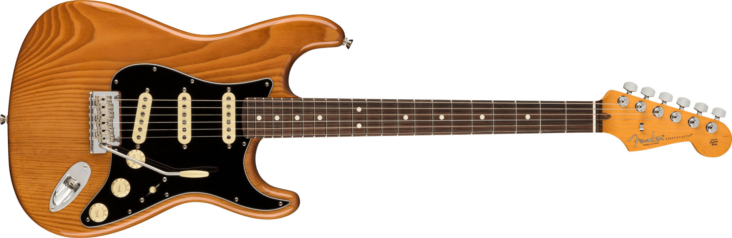 American Professional II Stratocaster®, Rosewood Fingerboard, Roasted Pine - Image 2
