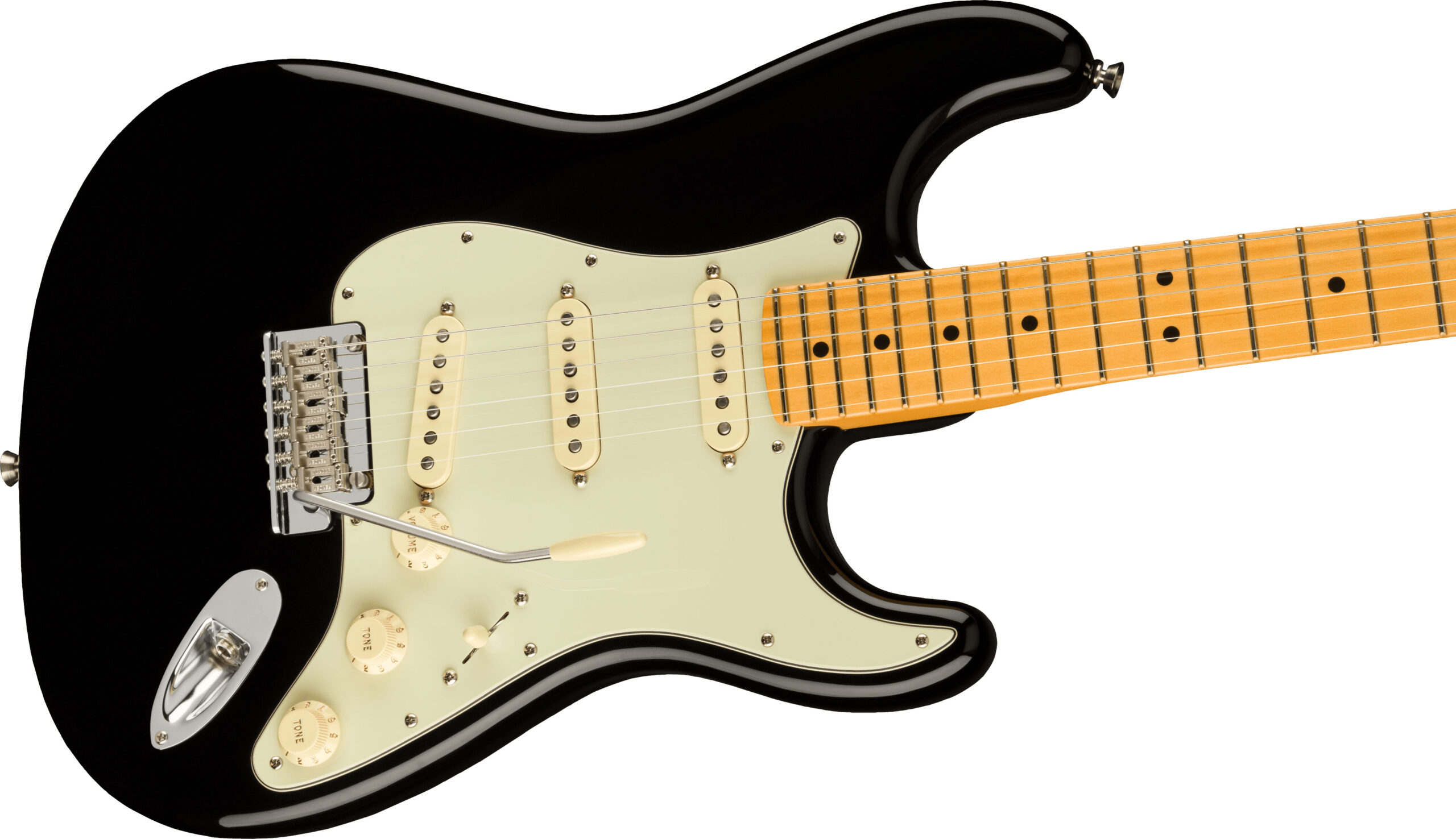 American Professional II Stratocaster®, Maple Fingerboard, Black - Image 5