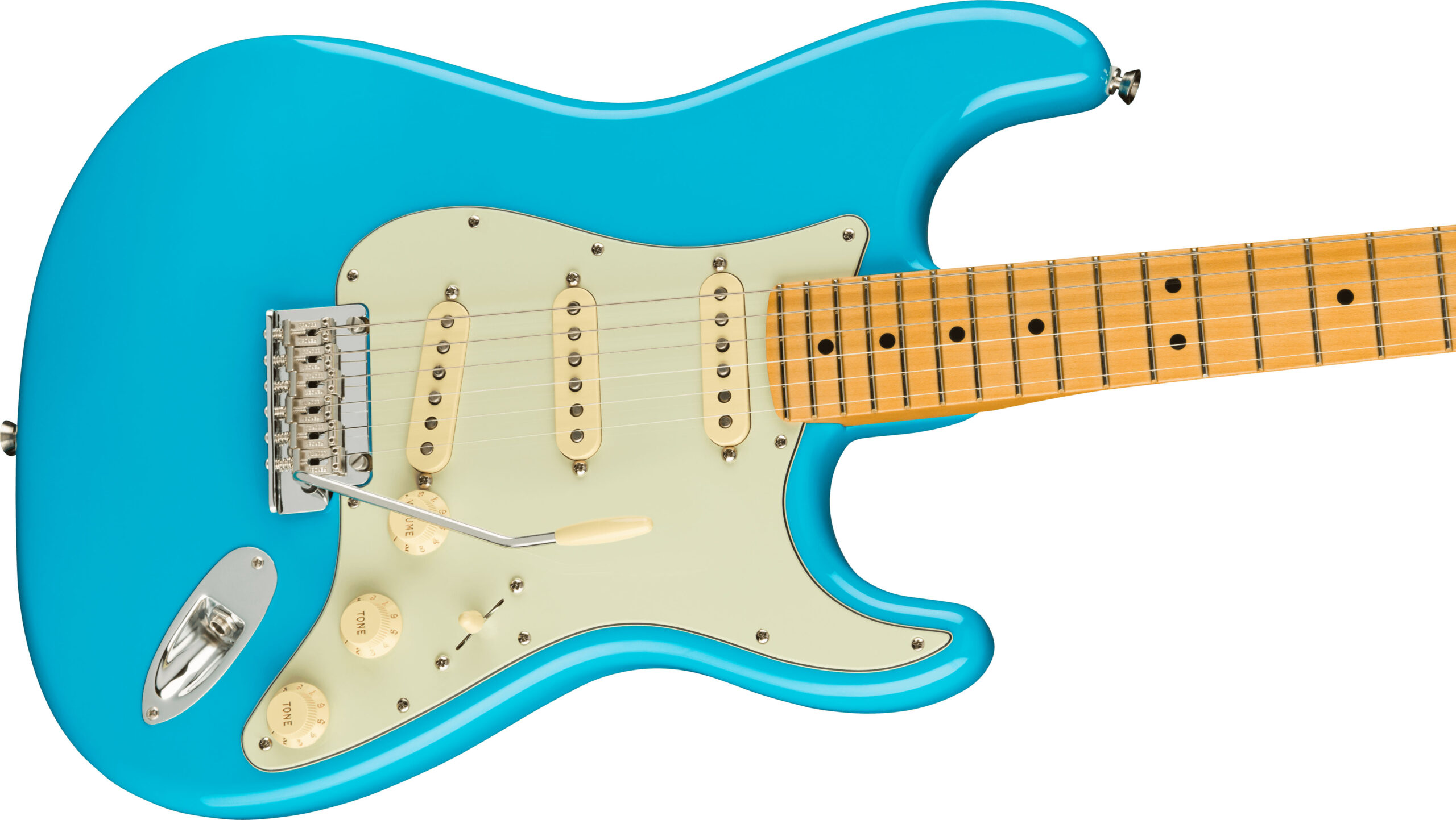 American Professional II Stratocaster®, Maple Fingerboard, Miami Blue - Image 5