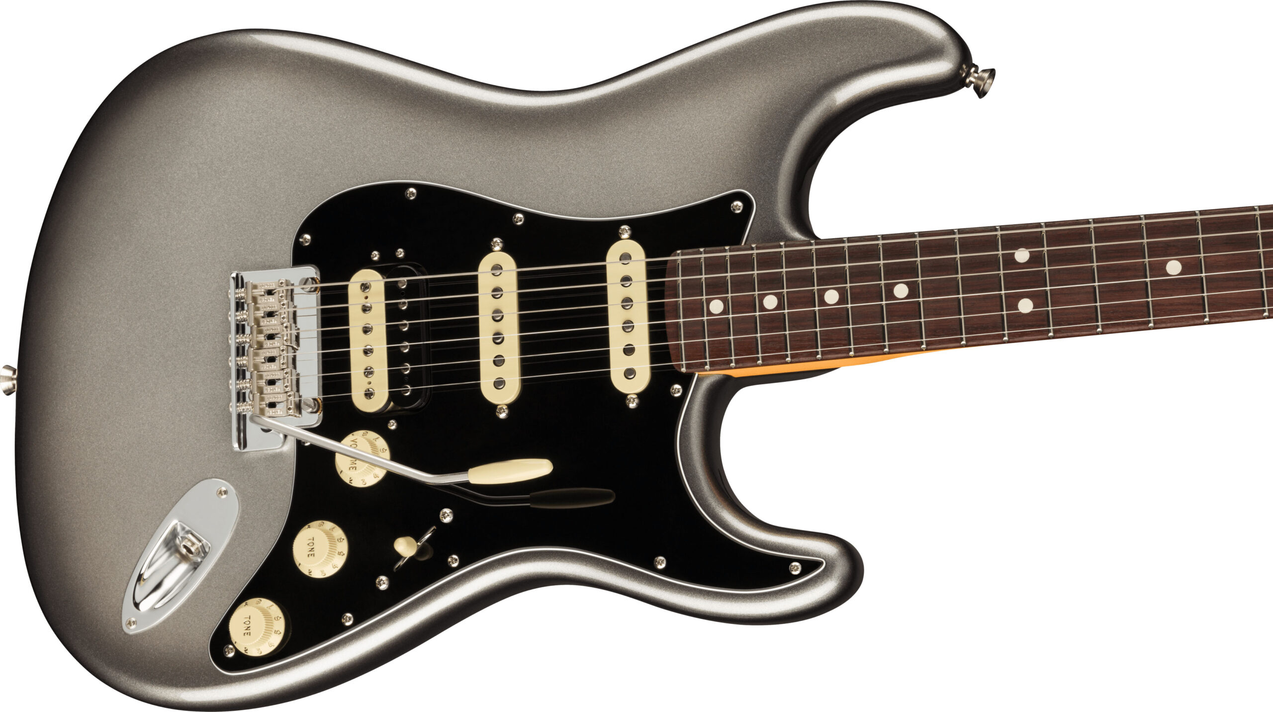 American Professional II Stratocaster® HSS, Rosewood Fingerboard, Mercury - Image 5