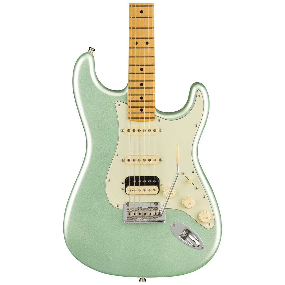 American Professional II Stratocaster® HSS, Maple Fingerboard, Mystic Surf Green