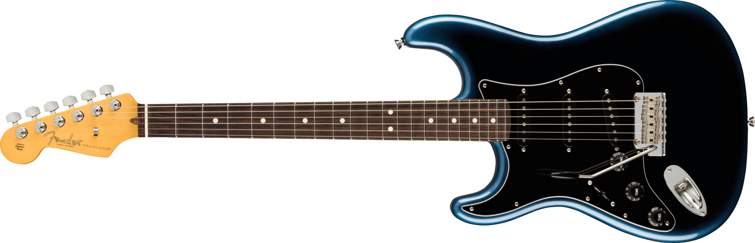 American Professional II Stratocaster® Left-Hand, Rosewood Fingerboard, Dark Night - Image 2