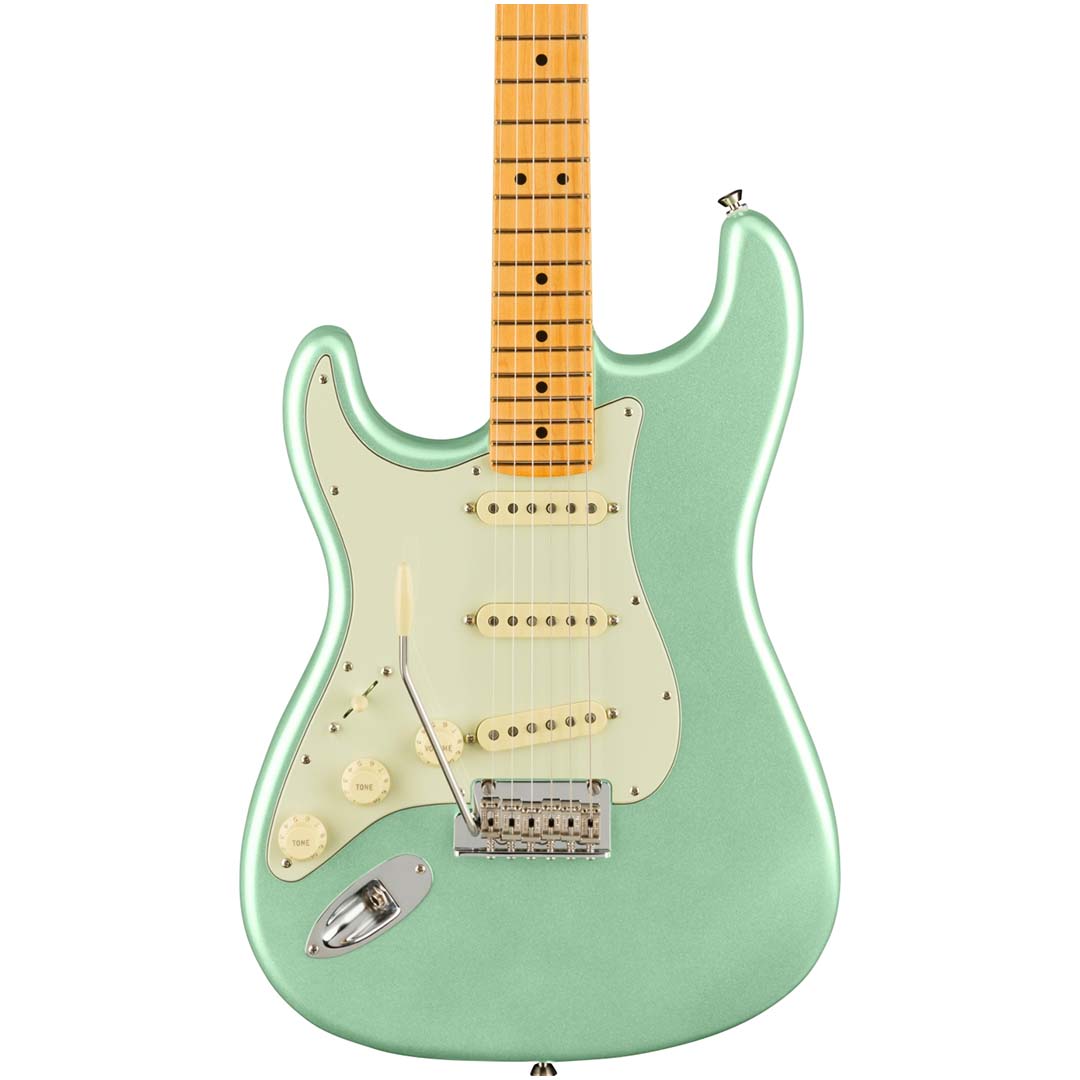 American Professional II Stratocaster® Left-Hand, Maple Fingerboard, Mystic Surf Green