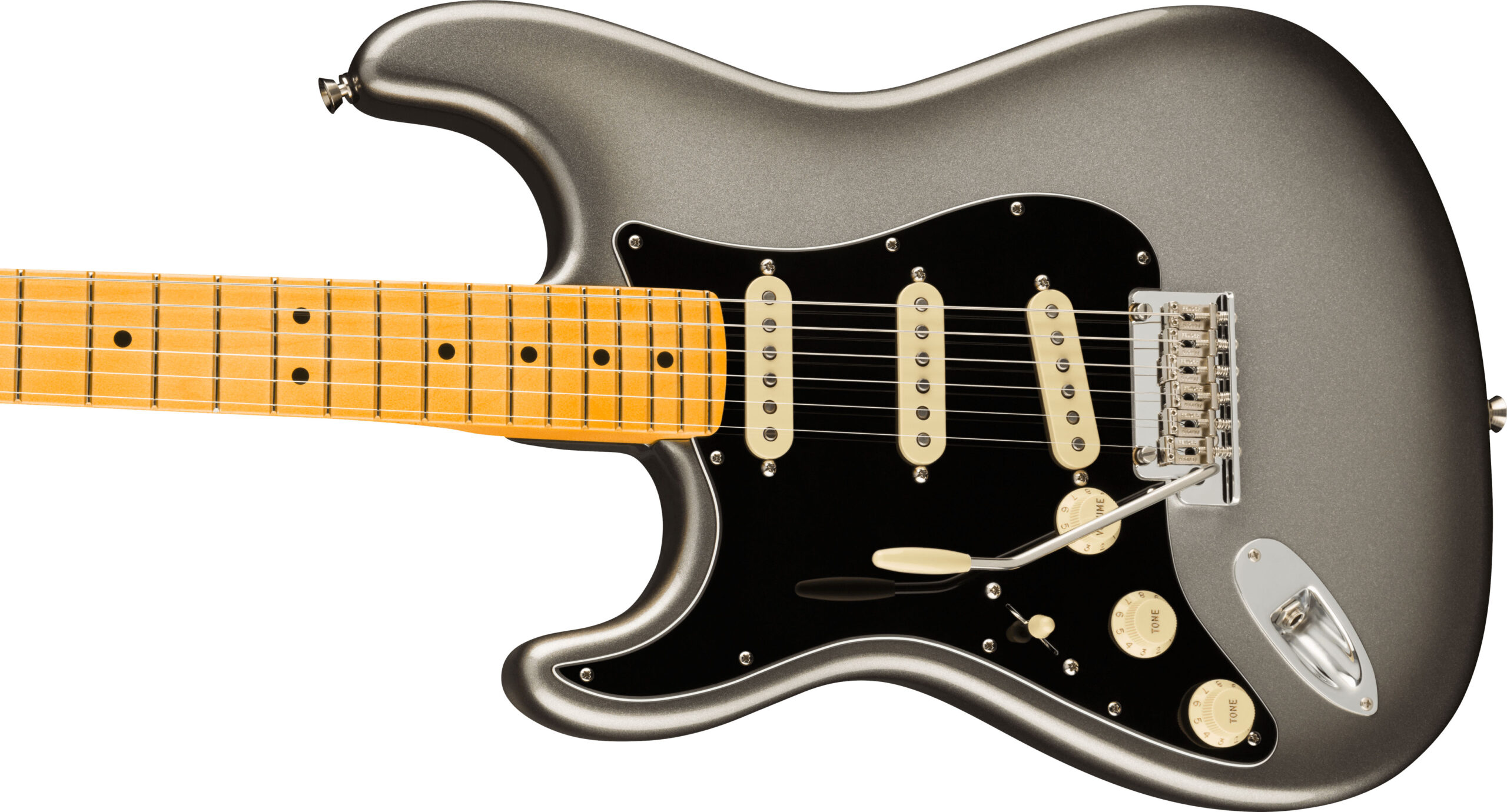 American Professional II Stratocaster® Left-Hand, Maple Fingerboard, Mercury - Image 5
