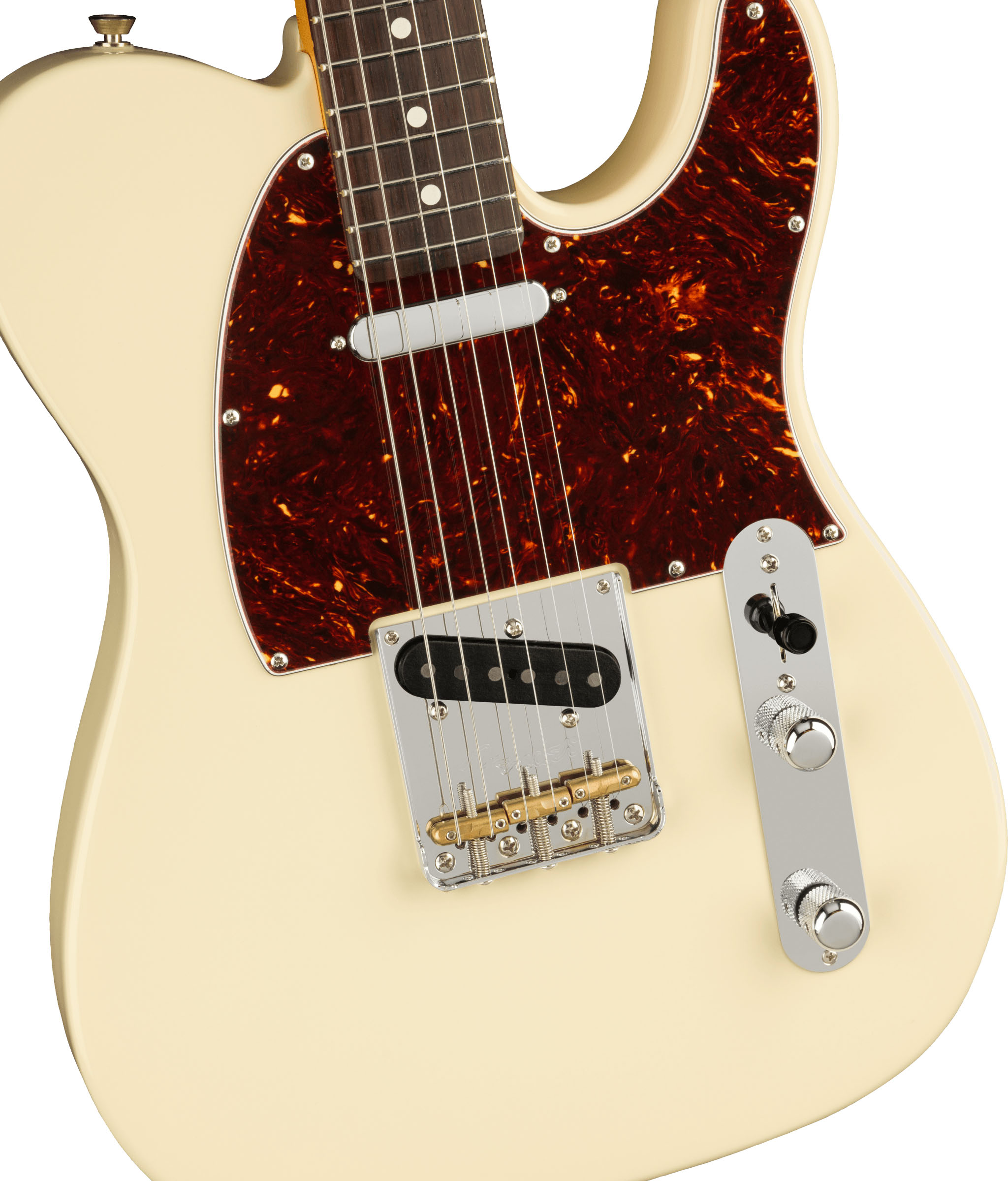 American Professional II Telecaster®, Rosewood Fingerboard, Olympic White - Image 4
