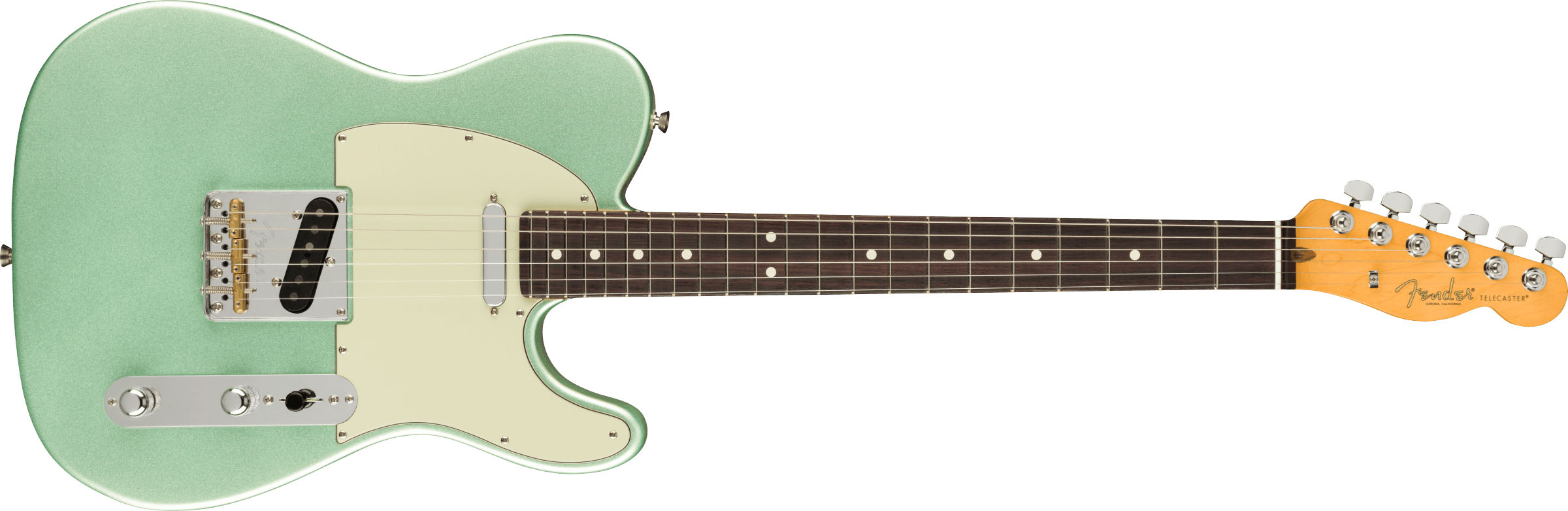 American Professional II Telecaster®, Rosewood Fingerboard, Mystic Surf Green - Image 2