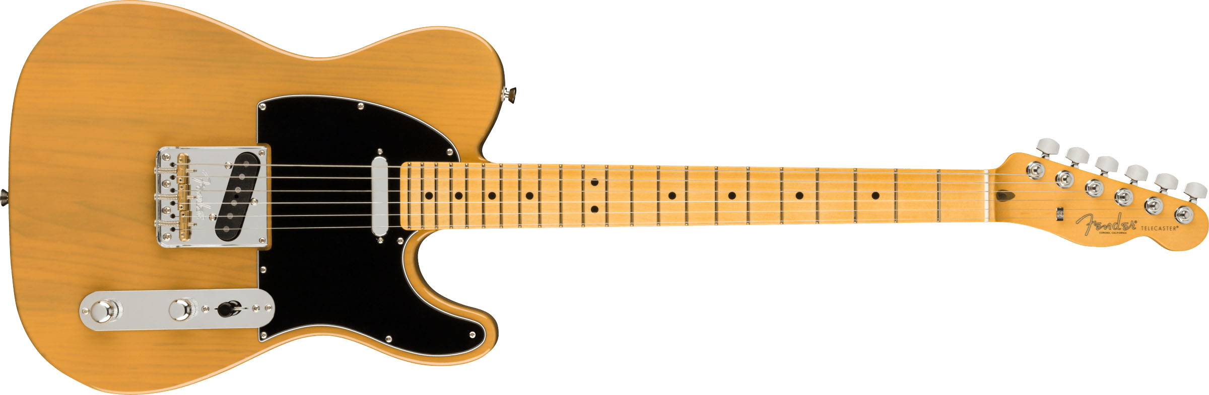 American Professional II Telecaster®, Maple Fingerboard, Butterscotch Blonde - Image 2