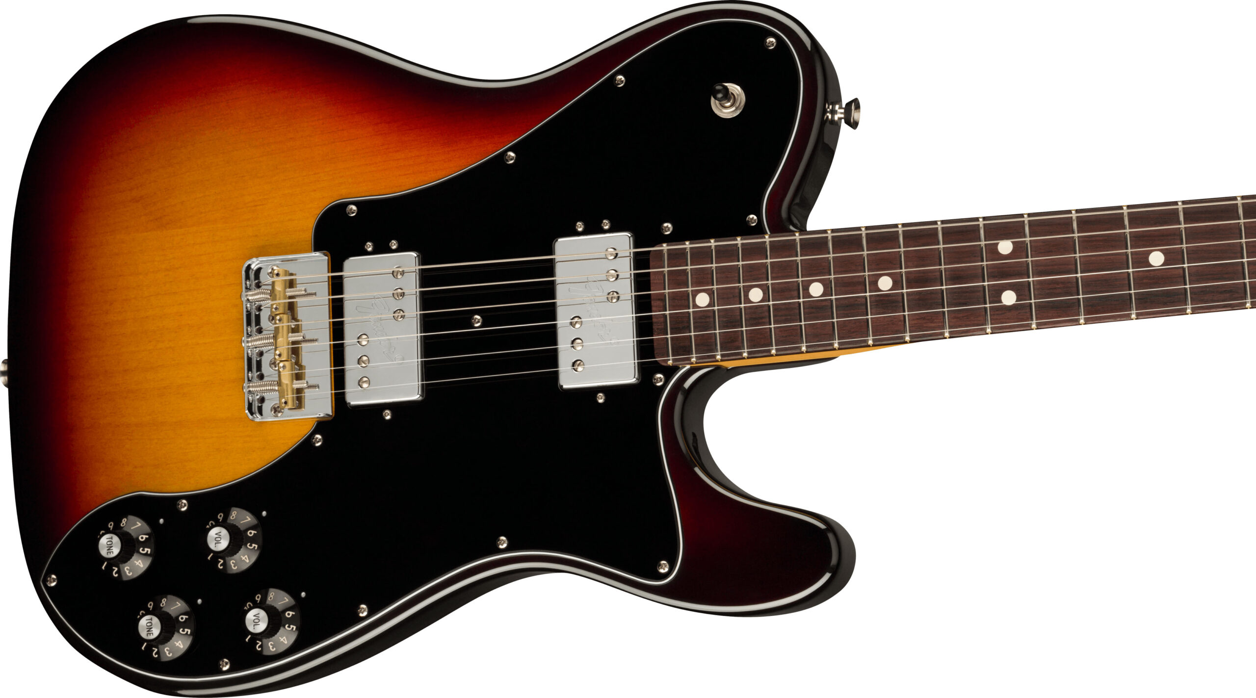 American Professional II Telecaster® Deluxe, Rosewood Fingerboard, 3-Color Sunburst - Image 5