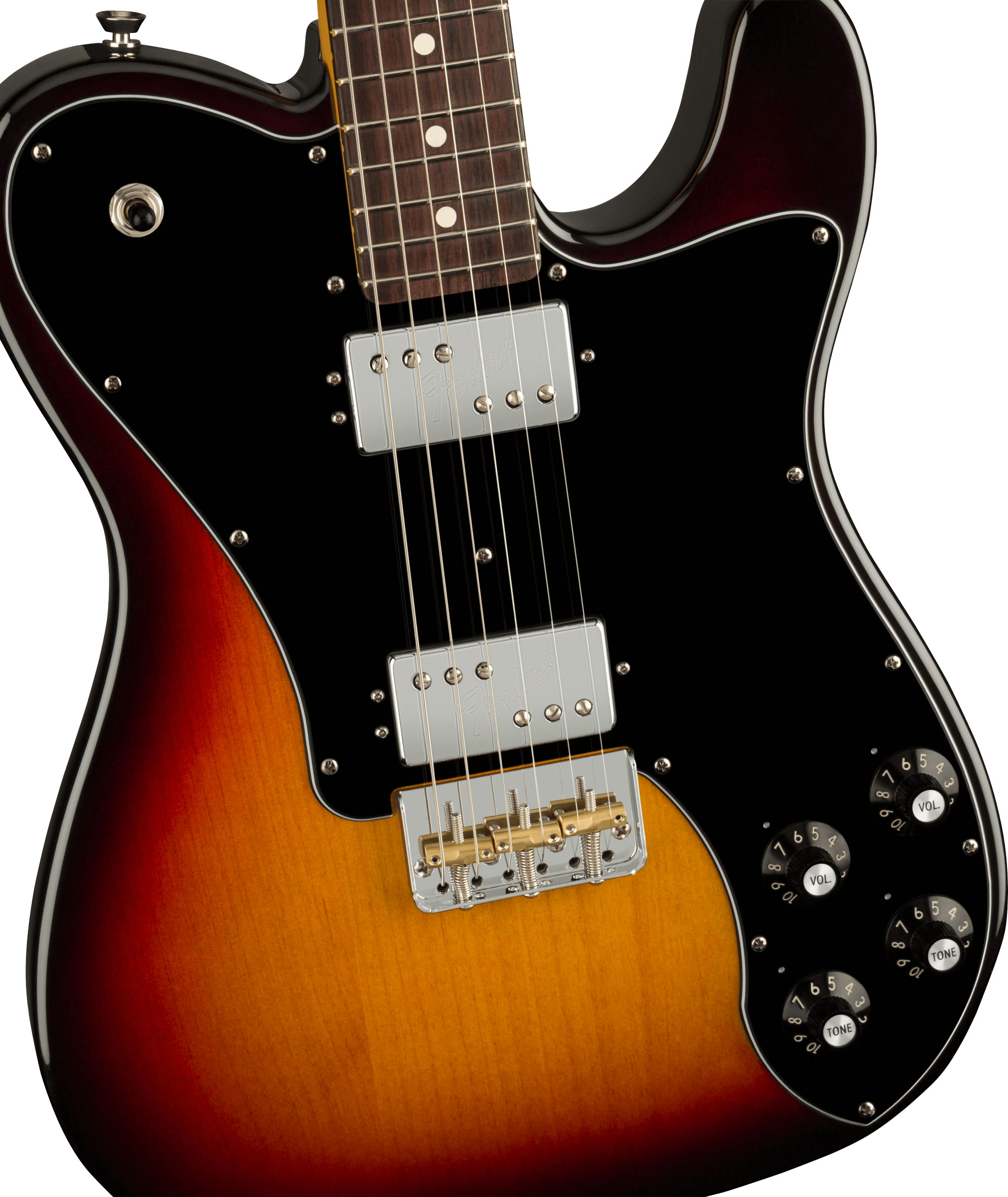American Professional II Telecaster® Deluxe, Rosewood Fingerboard, 3-Color Sunburst - Image 4