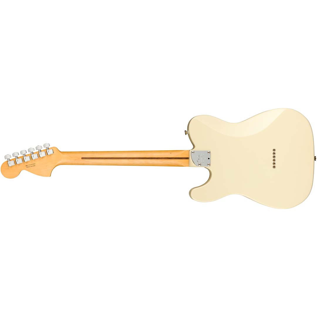 American Professional II Telecaster® Deluxe, Maple Fingerboard, Olympic White - Image 3