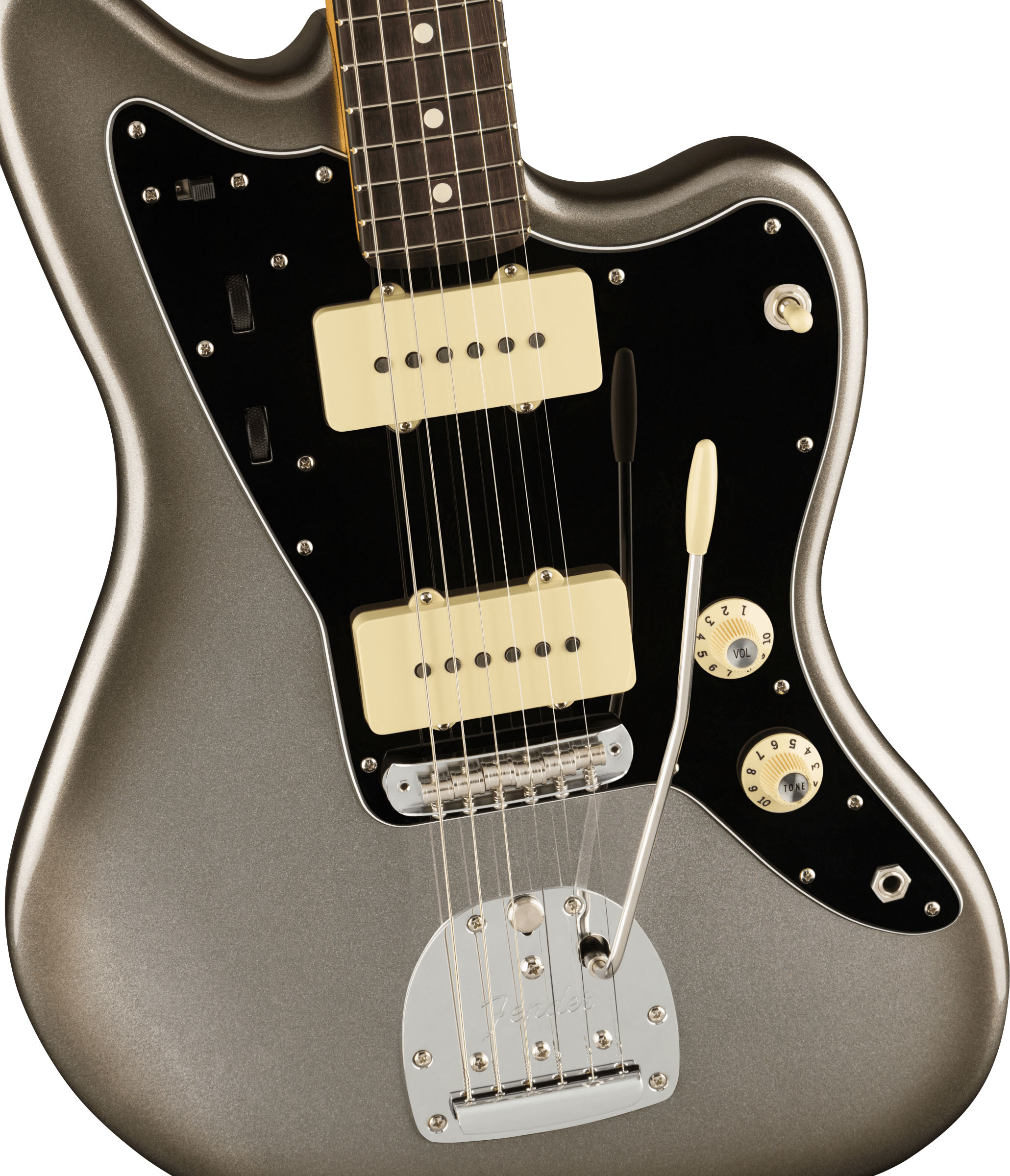 American Professional II Jazzmaster®, Rosewood Fingerboard, Mercury - Image 4