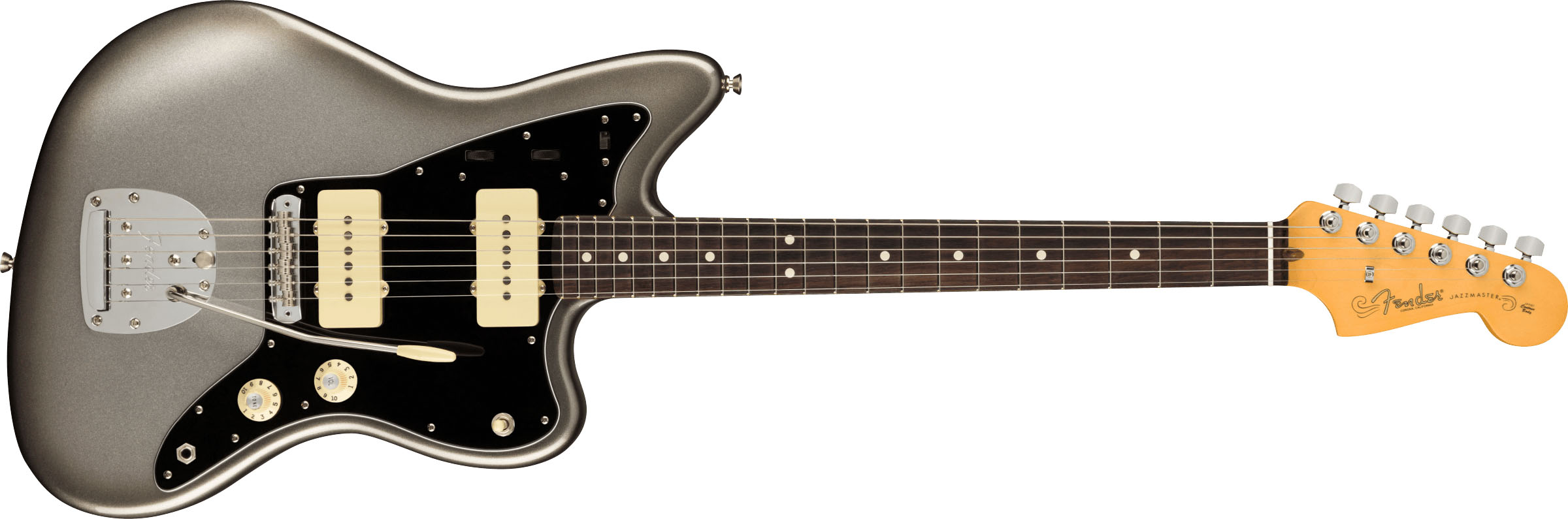 American Professional II Jazzmaster®, Rosewood Fingerboard, Mercury - Image 2