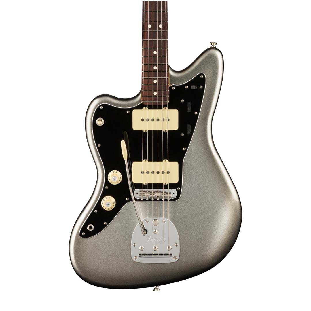 American Professional II Jazzmaster® Left-Hand, Rosewood Fingerboard, Mercury
