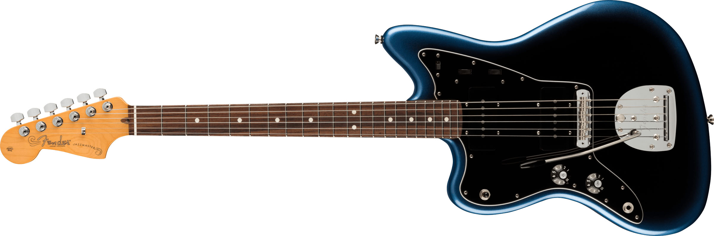 American Professional II Jazzmaster® Left-Hand, Rosewood Fingerboard, Dark Night - Image 2