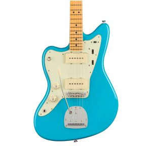 American Professional II Jazzmaster® Left-Hand, Maple Fingerboard, Miami Blue