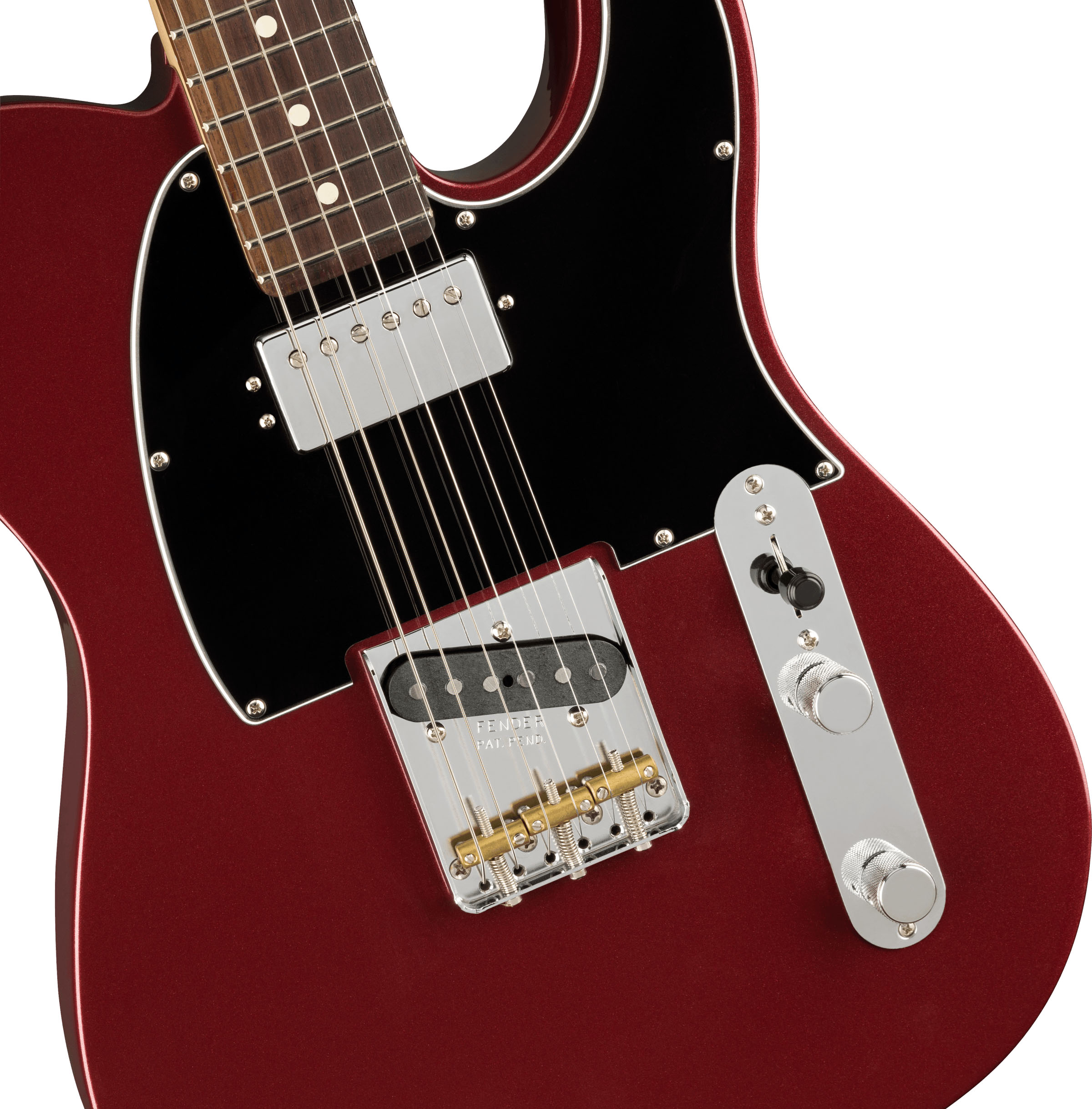 American Performer Telecaster® with Humbucking, Rosewood Fingerboard, Aubergine - Image 4