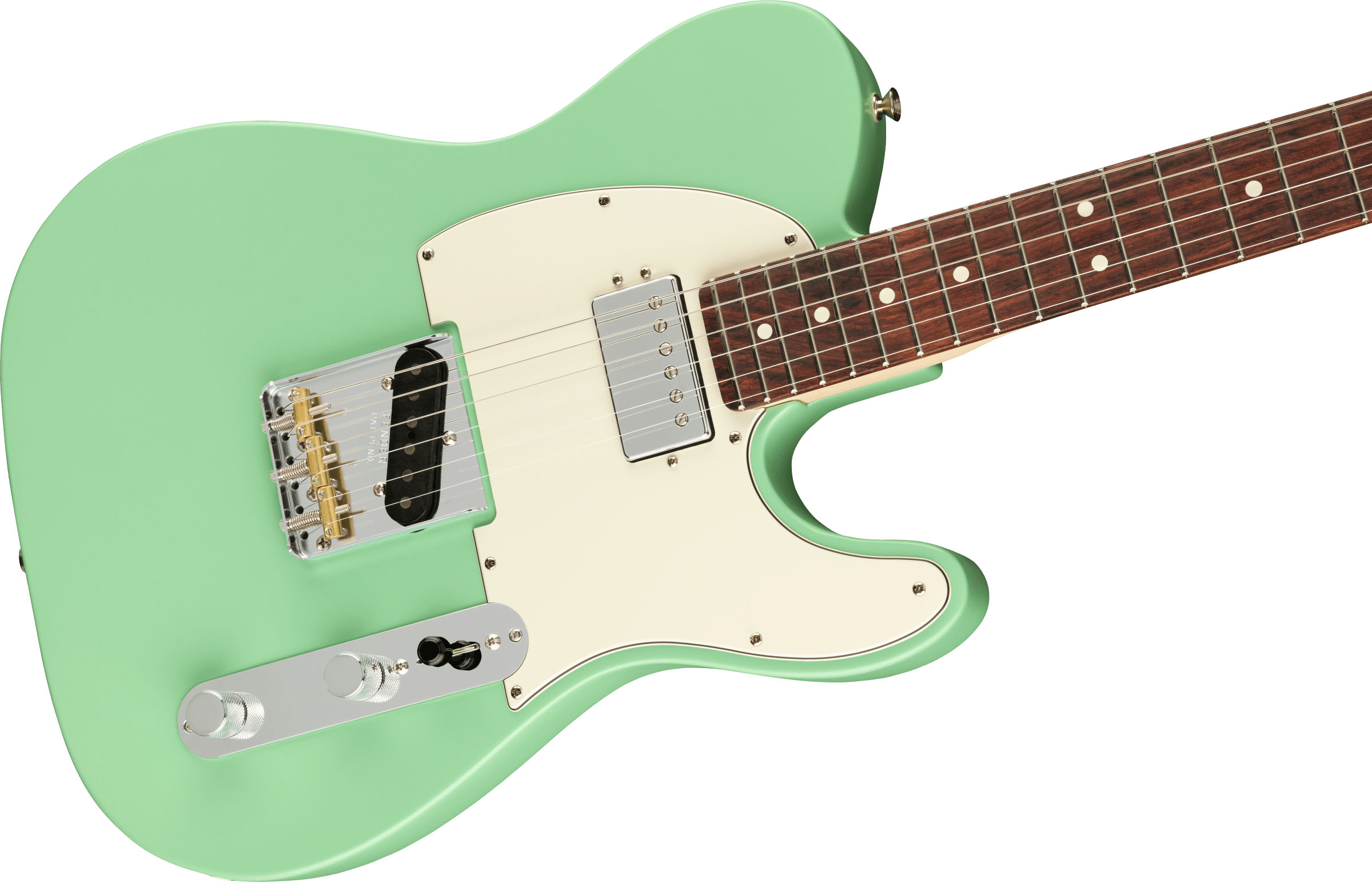 American Performer Telecaster® with Humbucking, Rosewood Fingerboard, Satin Surf Green - Image 5
