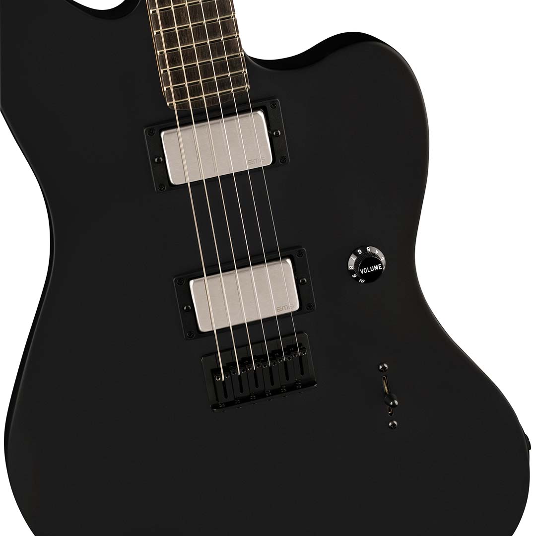 Jim Root Jazzmaster®, Ebony Fingerboard, Flat Black - Image 4