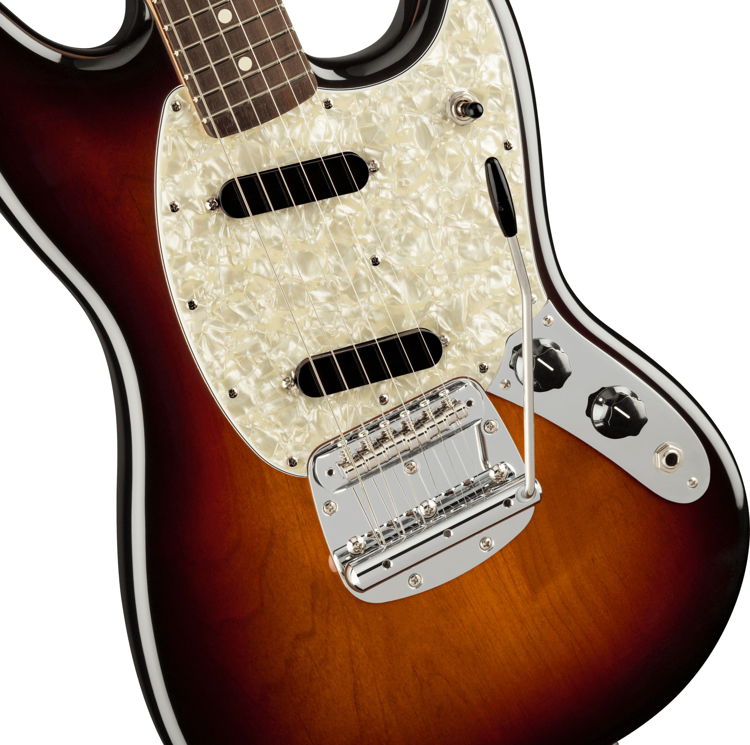 American Performer Mustang, Rosewood Fingerboard, 3-Color Sunburst - Image 5