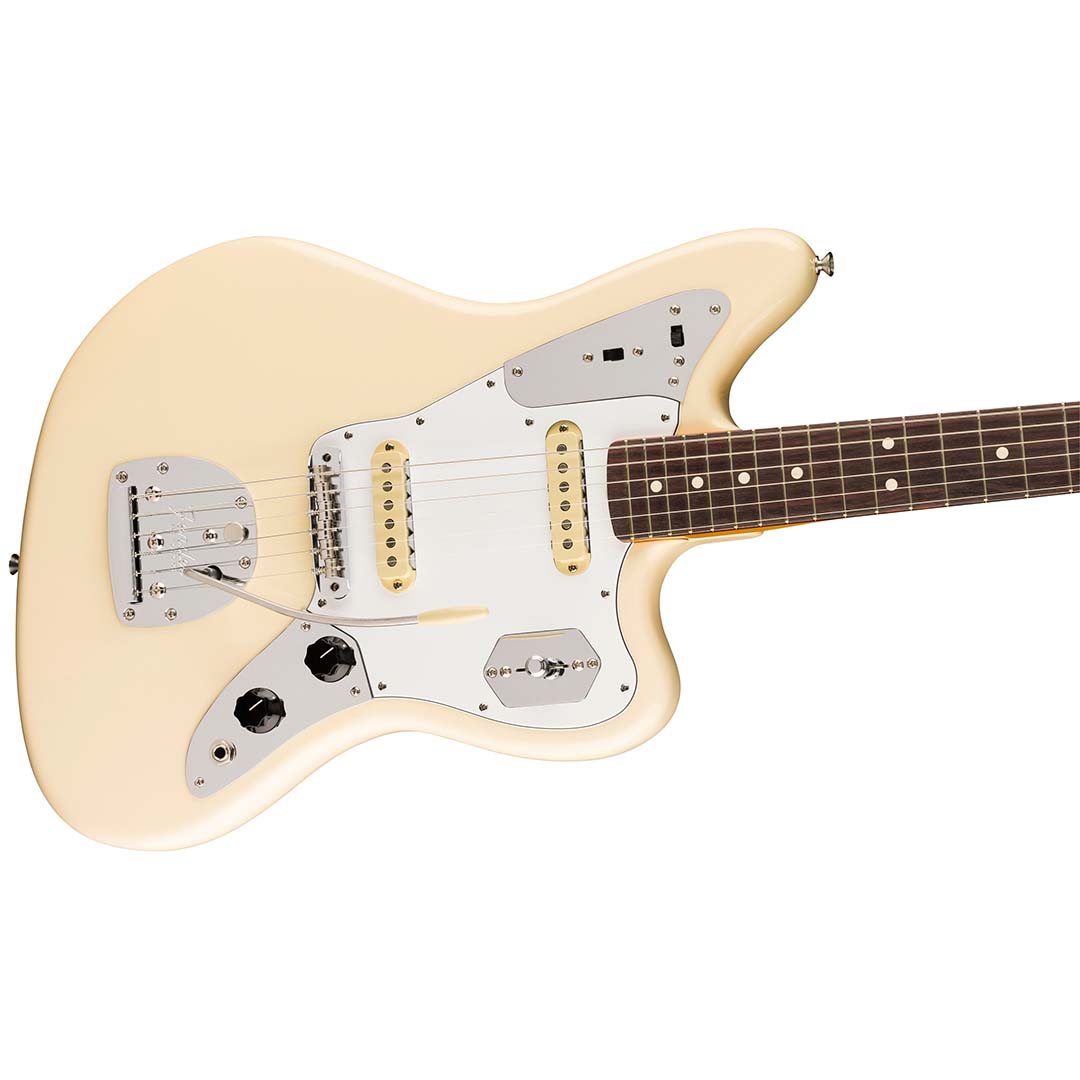 Johnny Marr Jaguar®, Rosewood Fingerboard, Olympic White - Image 5