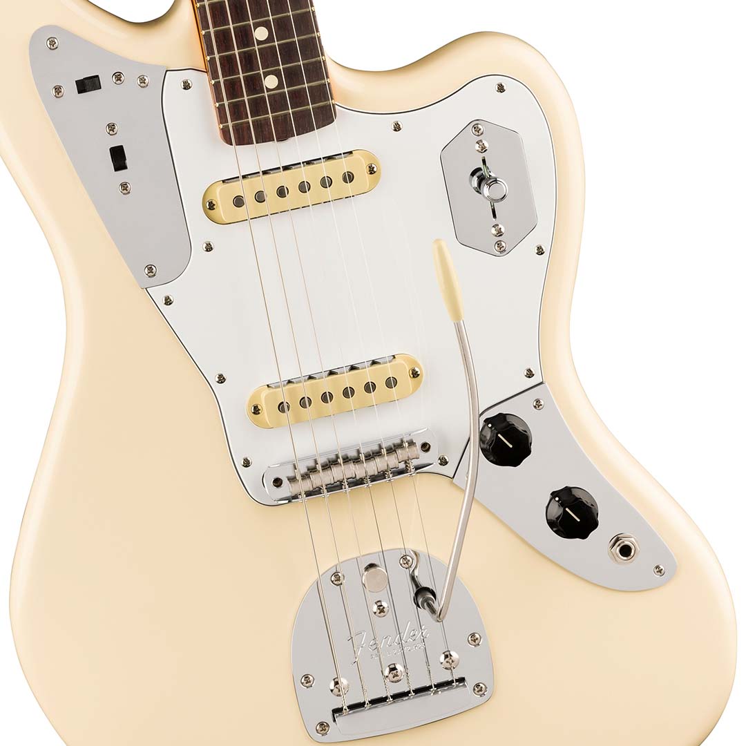 Johnny Marr Jaguar®, Rosewood Fingerboard, Olympic White - Image 4