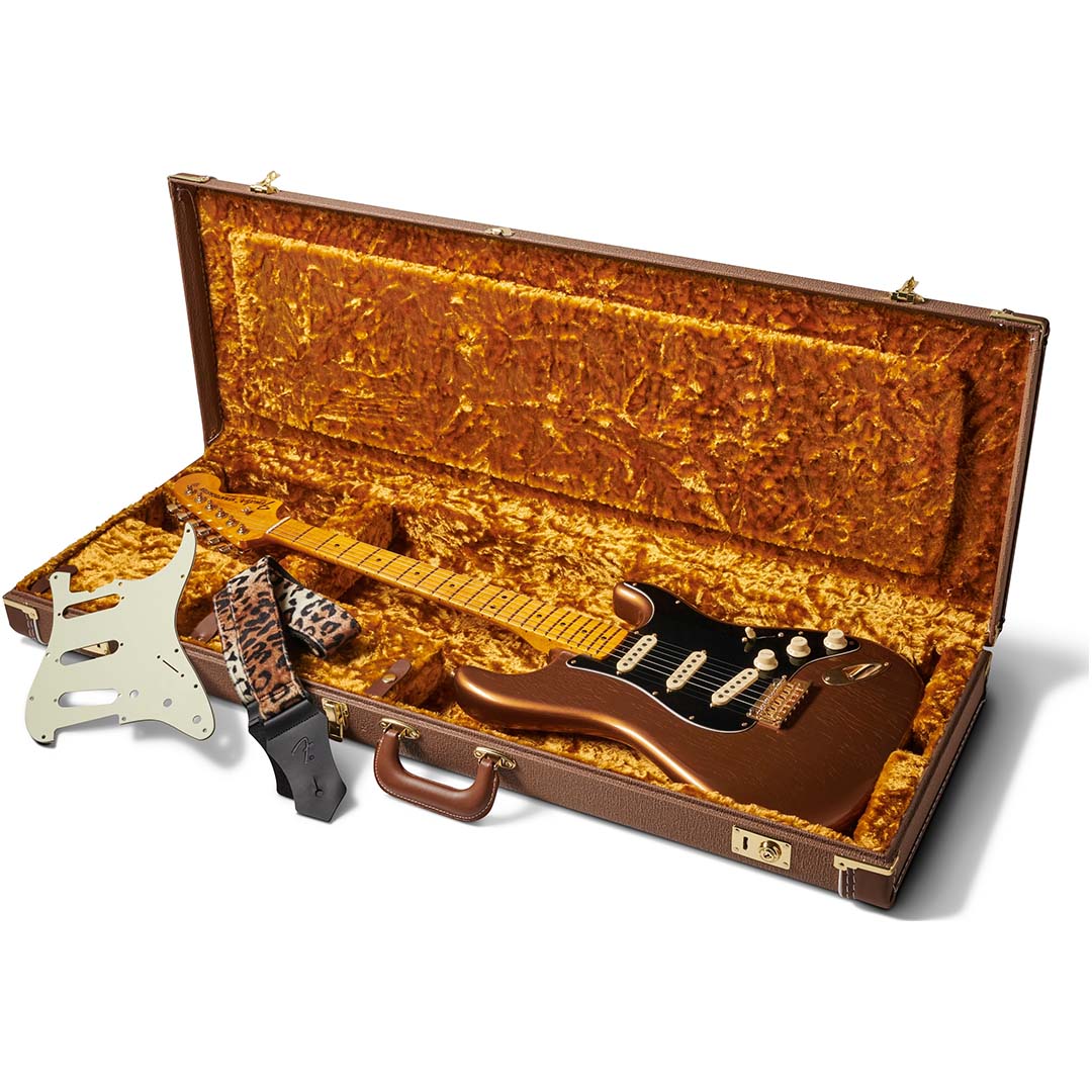 Bruno Mars Stratocaster®, Maple Fingerboard, Mars Mocha - Image 8