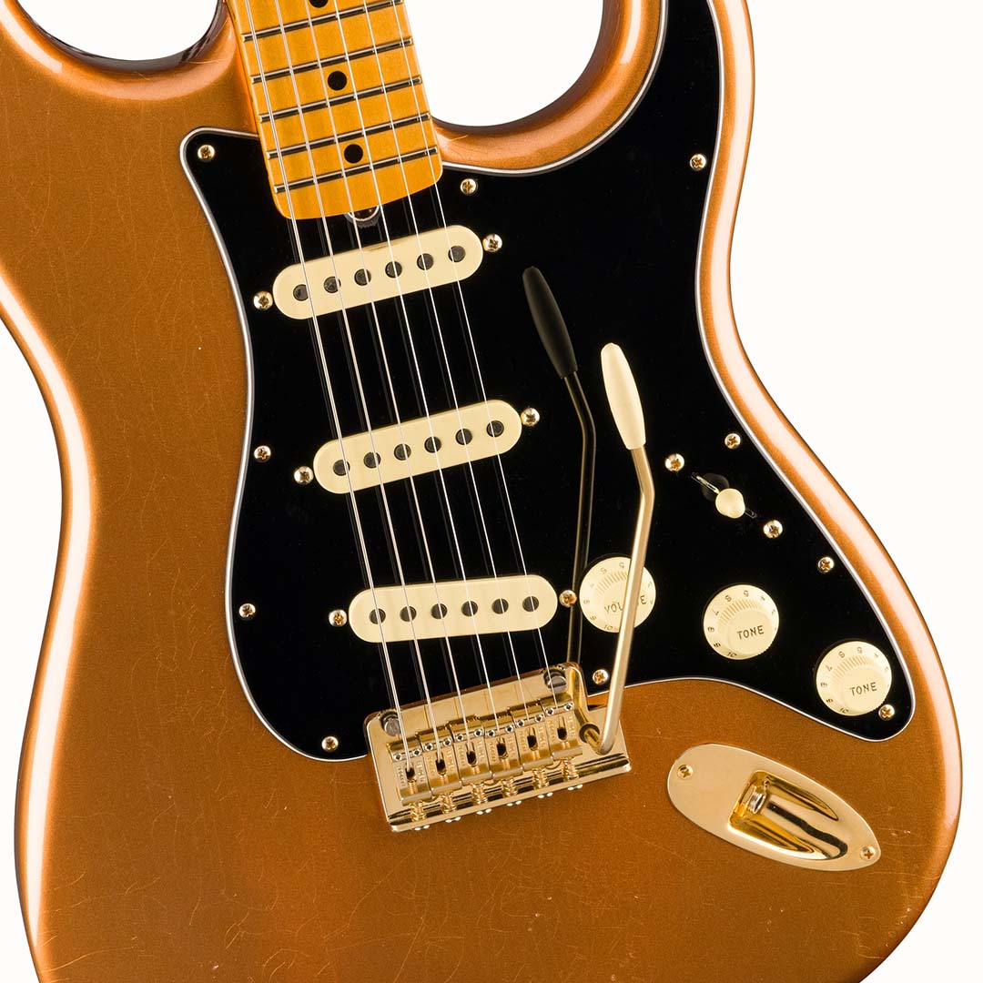 Bruno Mars Stratocaster®, Maple Fingerboard, Mars Mocha - Image 4