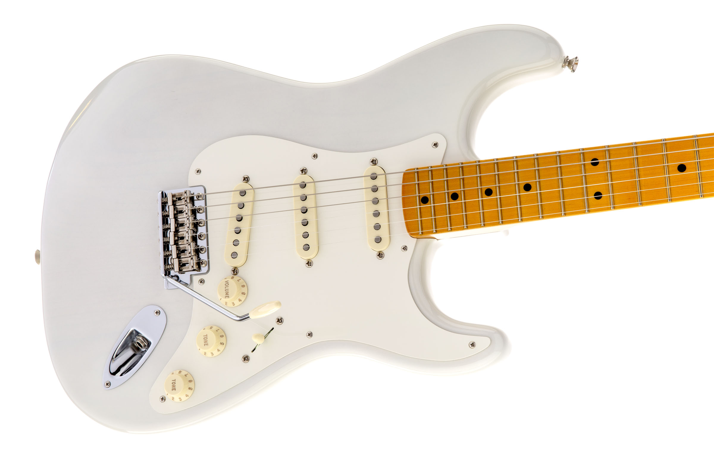 Eric Johnson Stratocaster®, Maple Fingerboard, White Blonde - Image 5