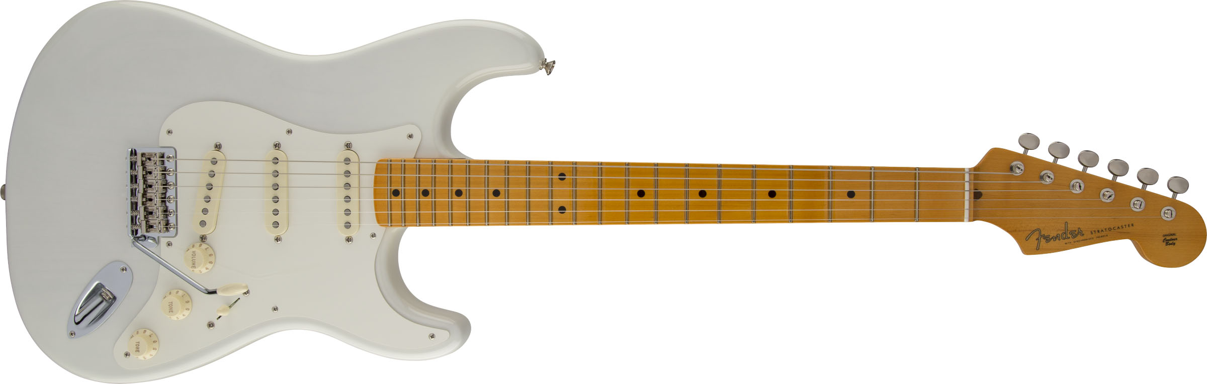 Eric Johnson Stratocaster®, Maple Fingerboard, White Blonde - Image 2