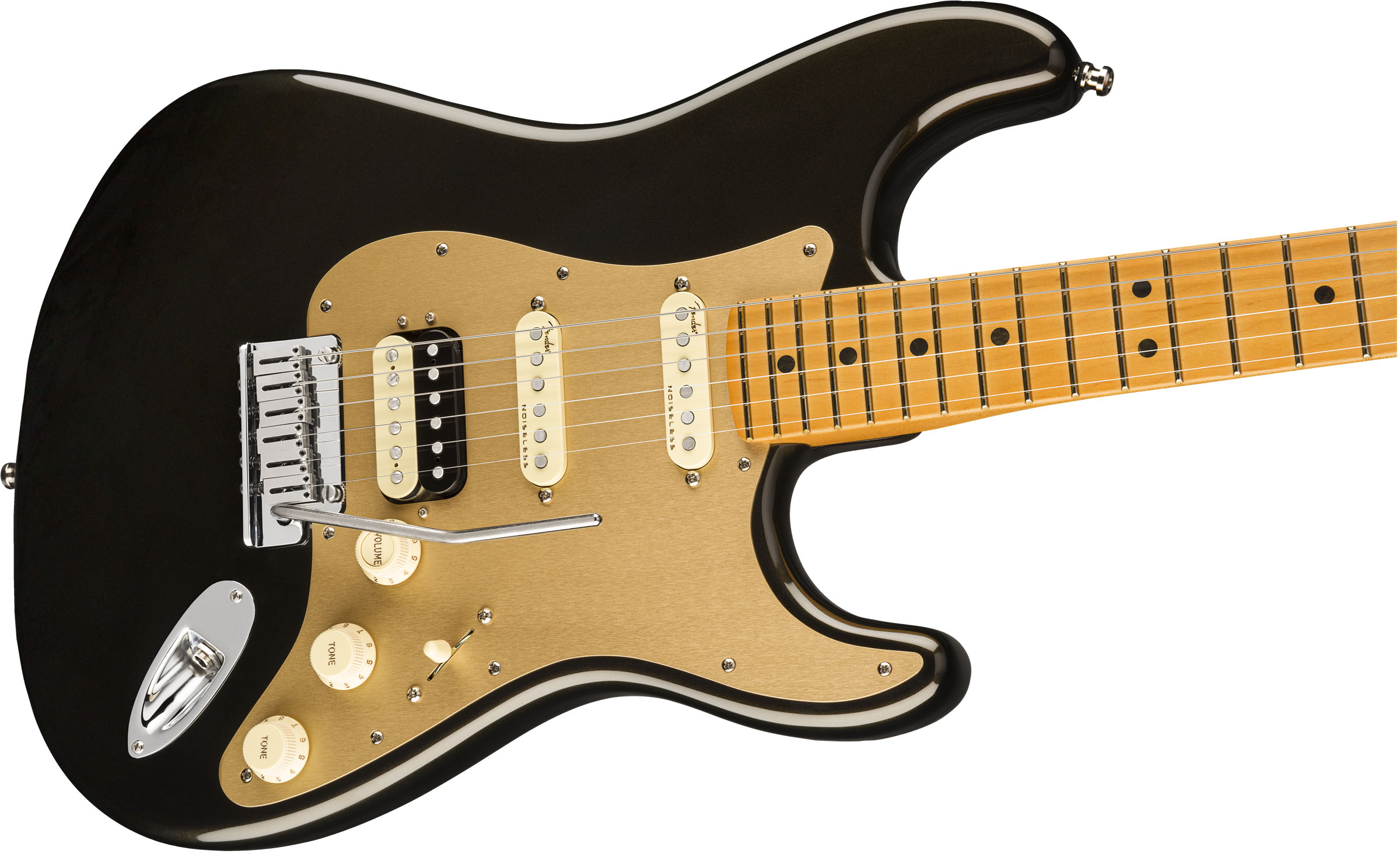 American Ultra Stratocaster® HSS, Maple Fingerboard, Texas Tea - Image 5