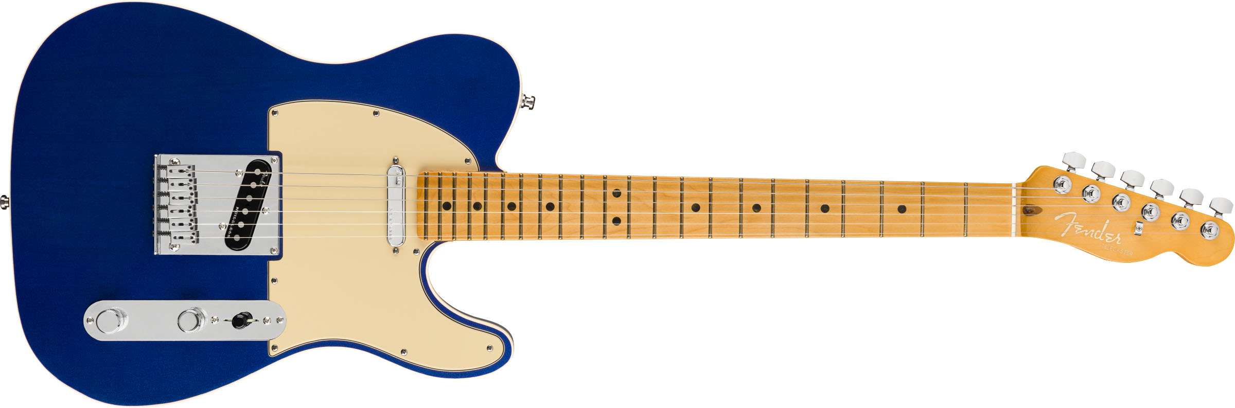 American Ultra Telecaster®, Maple Fingerboard, Cobra Blue - Image 2