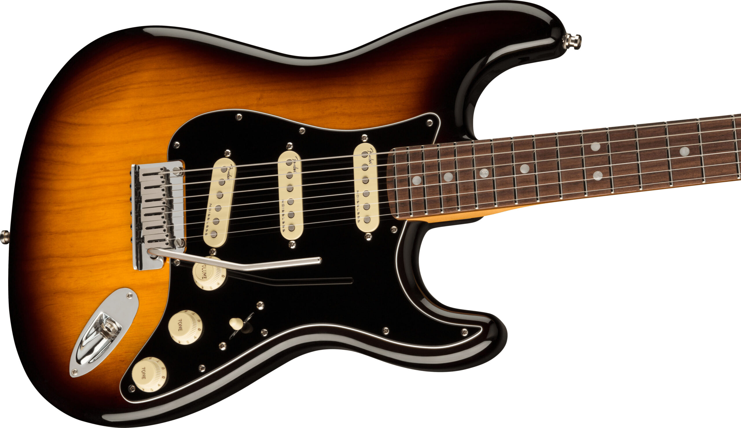 American Ultra Luxe Stratocaster®, Rosewood Fingerboard, 2-Color Sunburst - Image 5