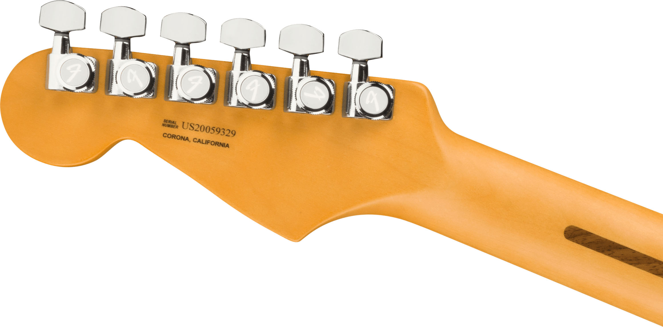 American Ultra Luxe Stratocaster®, Maple Fingerboard, 2-Color Sunburst - Image 7