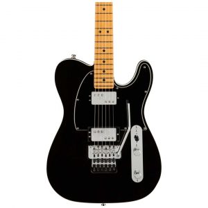 American Ultra Luxe Telecaster® Floyd Rose® HH, Maple Fingerboard, Mystic Black