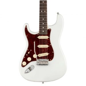 American Ultra Stratocaster® Left-Hand, Rosewood Fingerboard, Arctic Pearl