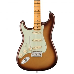 American Ultra Stratocaster® Left-Hand, Maple Fingerboard, Mocha Burst