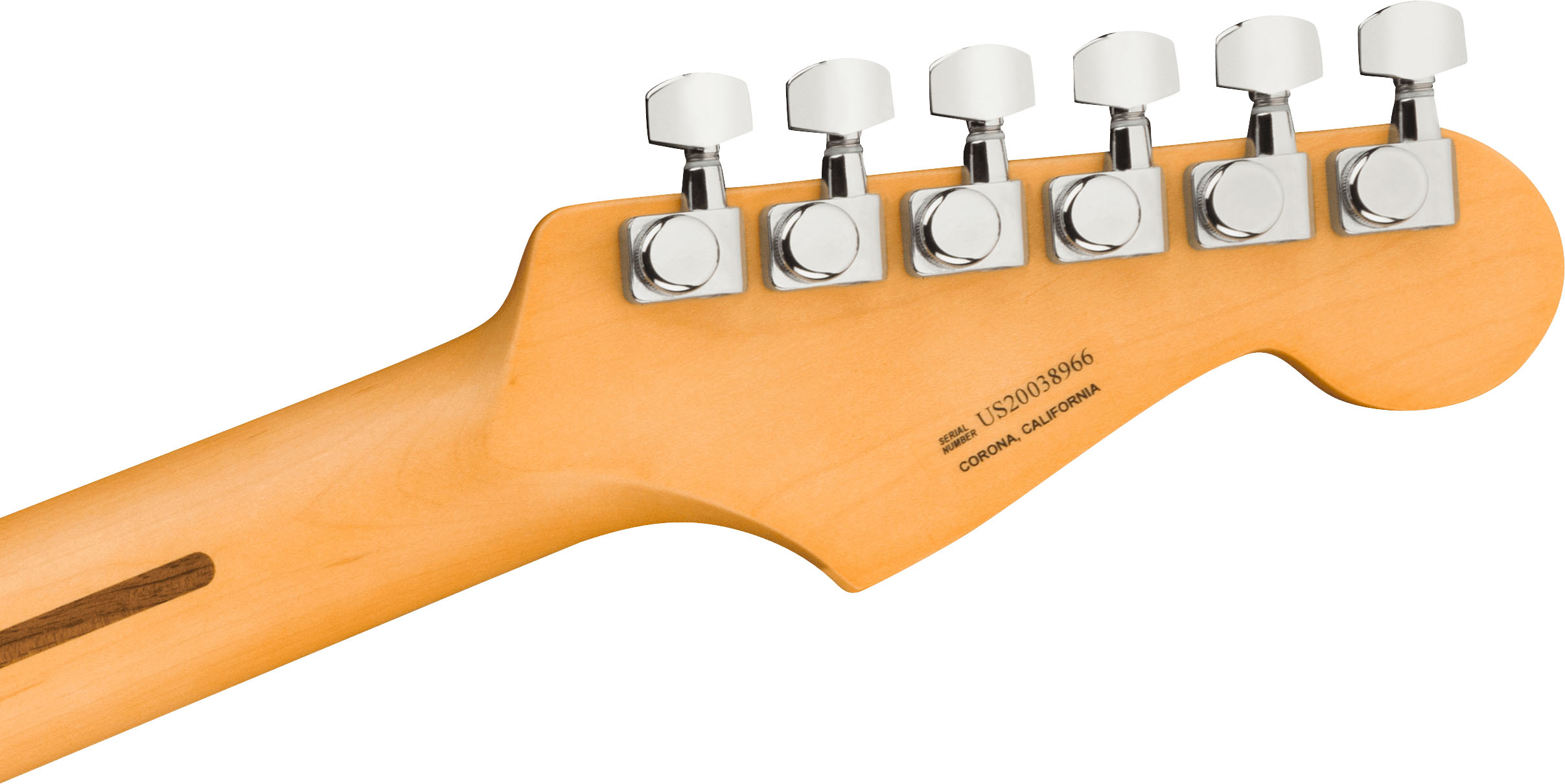 American Ultra Stratocaster® Left-Hand, Maple Fingerboard, Texas Tea - Image 7