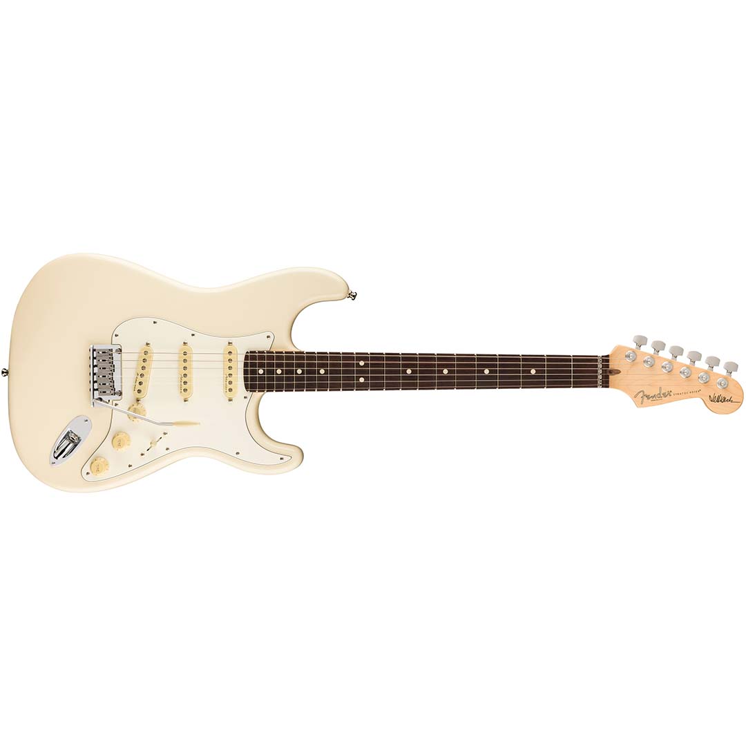 Jeff Beck Stratocaster®, Rosewood Fingerboard, Olympic White - Image 2