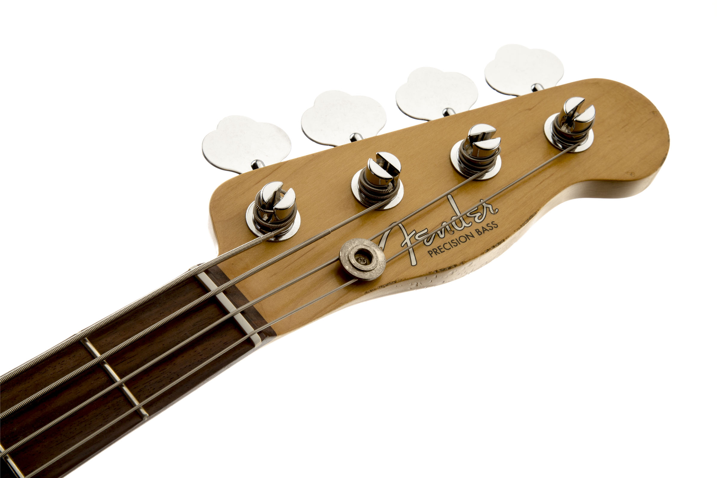 Mike Dirnt Road Worn® Precision Bass®, Rosewood Fingerboard, White Blonde - Image 7