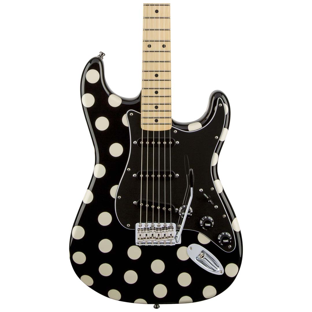 Buddy Guy Standard Stratocaster®, Maple Fingerboard, Polka Dot Finish