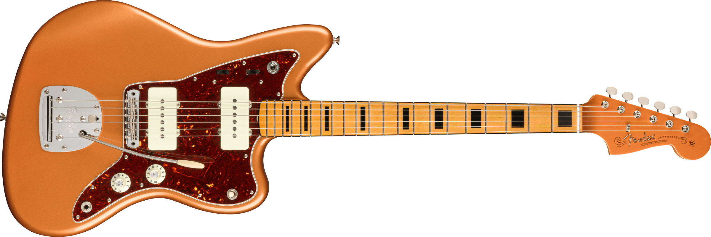 Troy Van Leeuwen Jazzmaster®, Bound Maple Fingerboard, Copper Age - Image 2