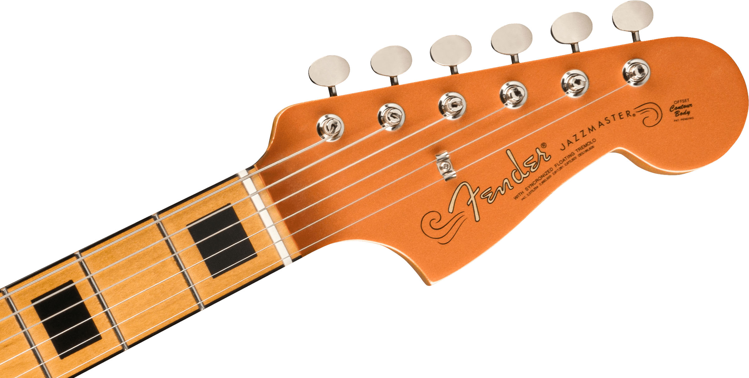 Troy Van Leeuwen Jazzmaster®, Bound Maple Fingerboard, Copper Age - Image 6