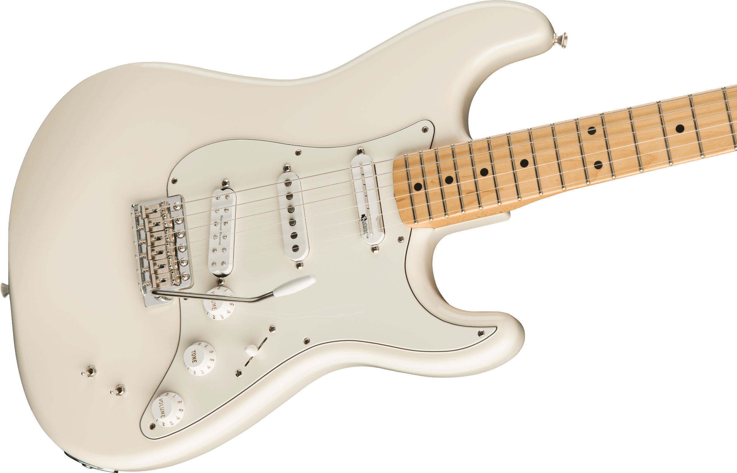 EOB Stratocaster®, Maple Fingerboard, Olympic White - Image 5