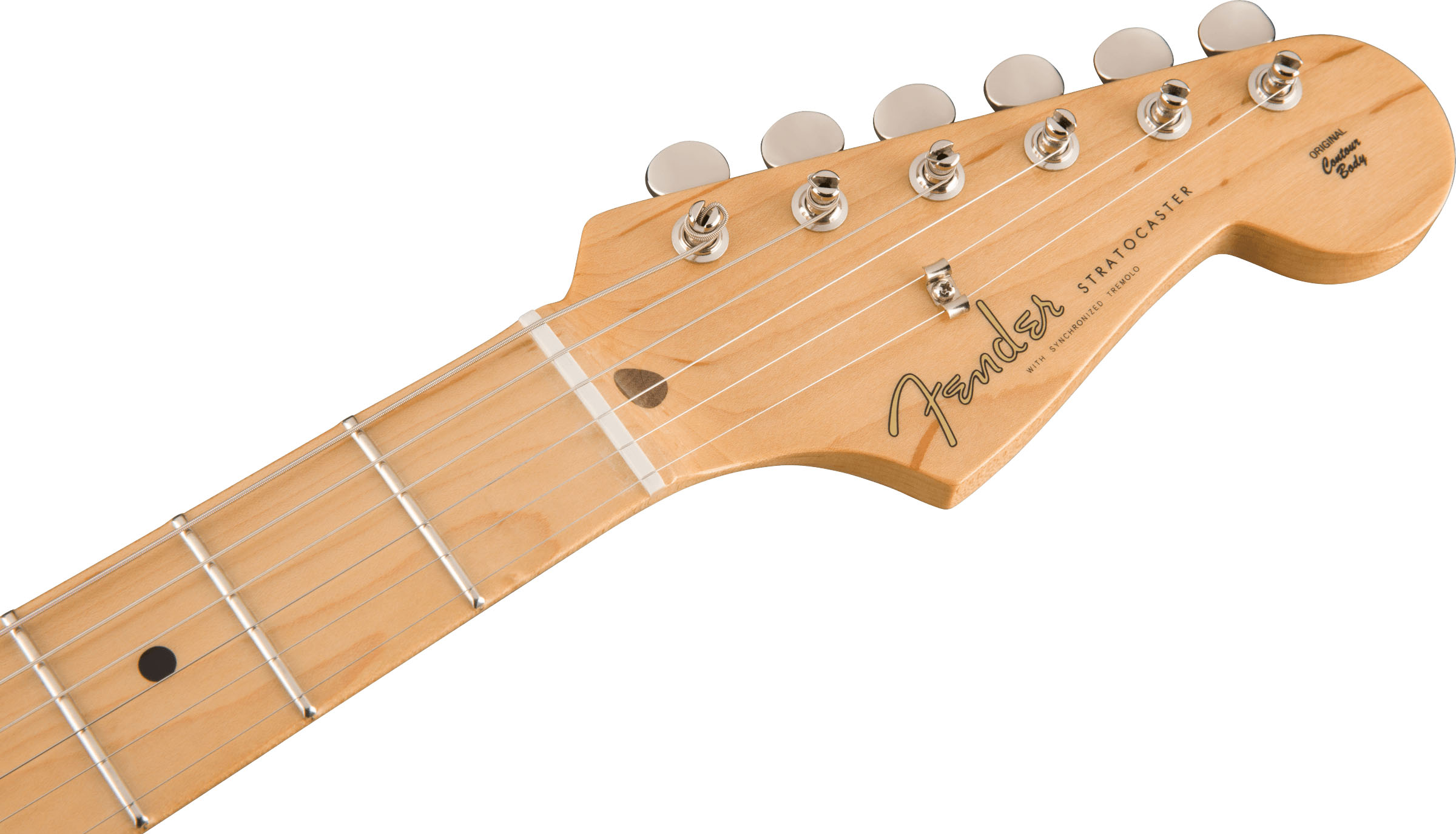 EOB Stratocaster®, Maple Fingerboard, Olympic White - Image 6