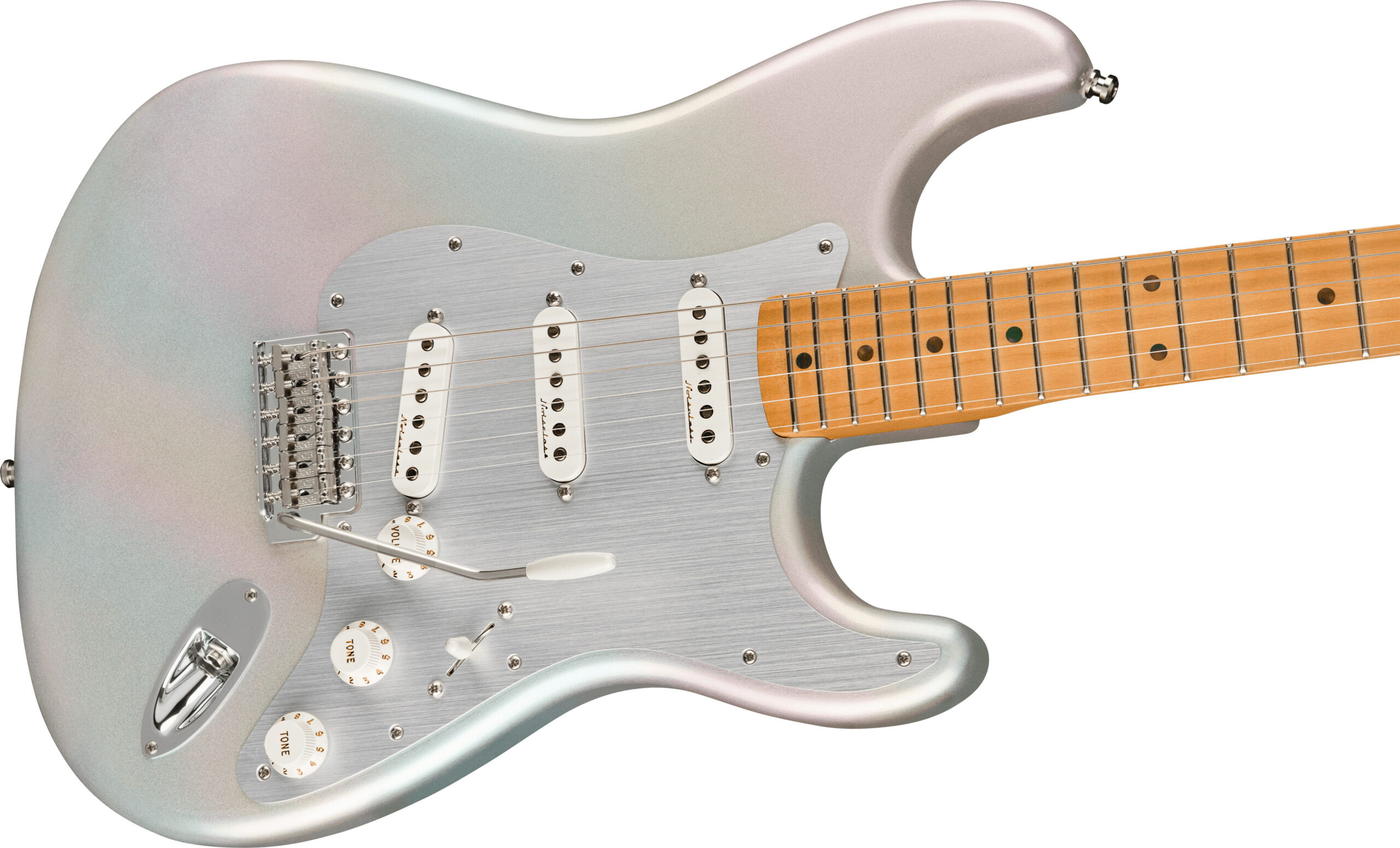H.E.R. Stratocaster®, Maple Fingerboard, Chrome Glow - Image 5