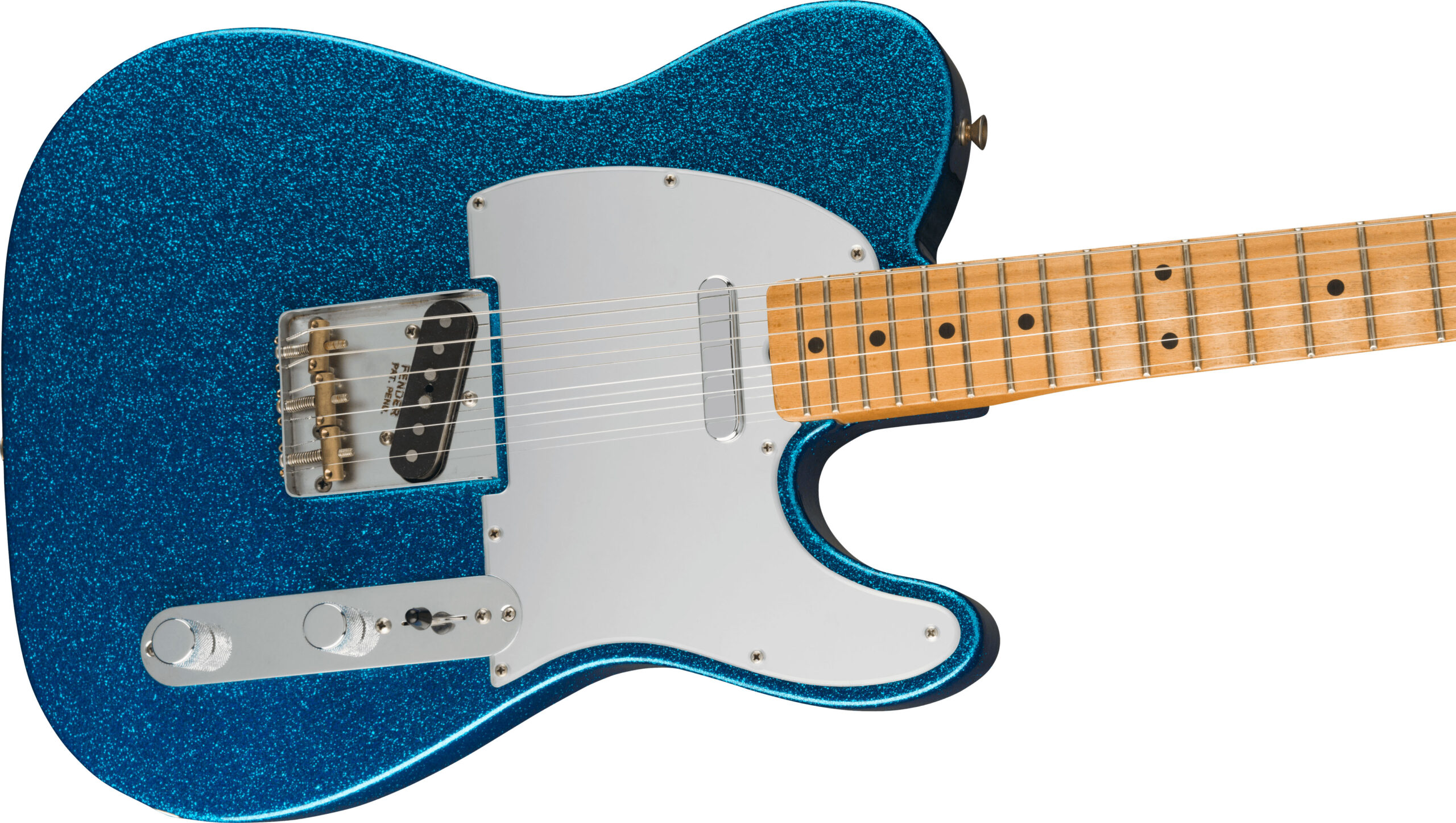 J Mascis Telecaster®, Maple Fingerboard, Bottle Rocket Blue Flake - Image 5