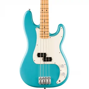 Fender Player II Precision Bass® Bass Guitar, Maple Fingerboard - Aquatone Blue