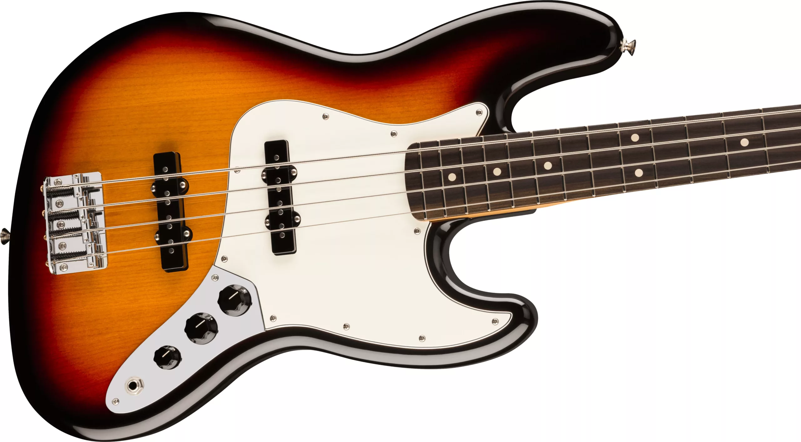 Fender Player II Jazz Bass® Bass Guitar, Rosewood Fingerboard - 3-Color Sunburst - Image 4