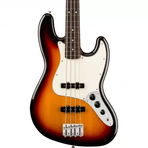 Fender Player II Jazz Bass® Bass Guitar, Rosewood Fingerboard - 3-Color Sunburst