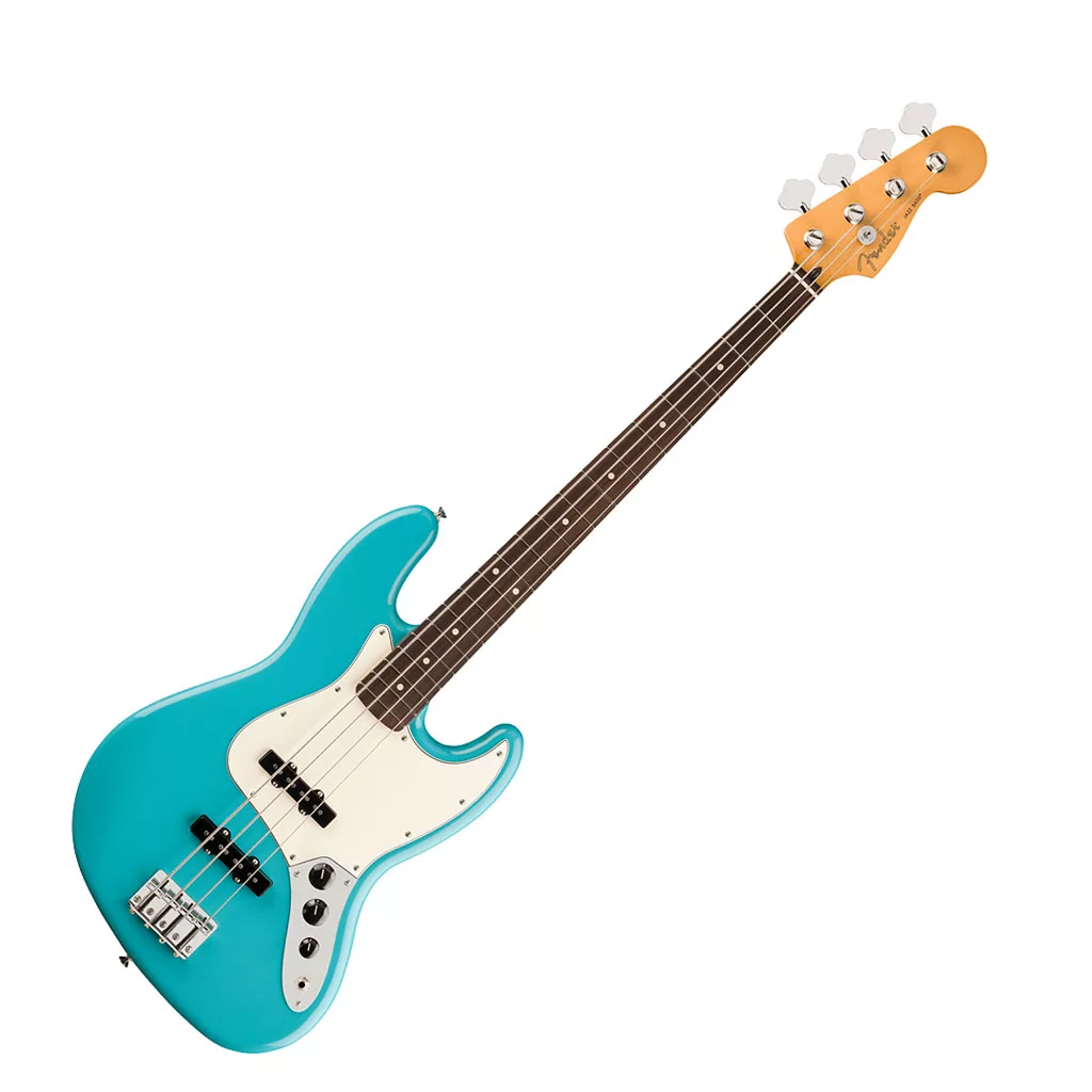 Fender Player II Jazz Bass® Bass Guitar, Rosewood Fingerboard - Aquatone Blue - Image 2